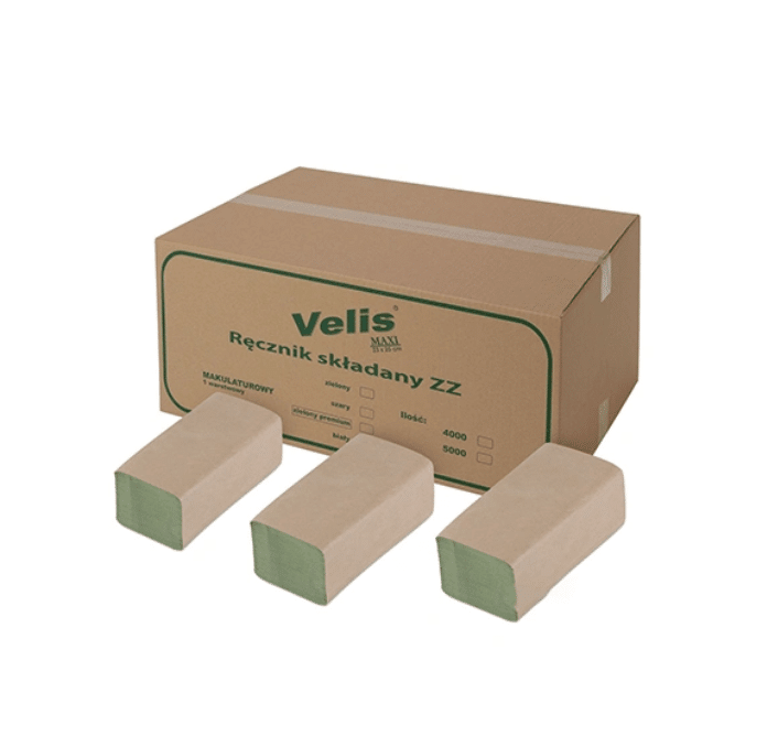 Ręcznik papierowy skałdany ZZ pistacja