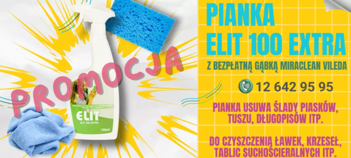 ELIT 100 extra pianka do usuwania tuszów