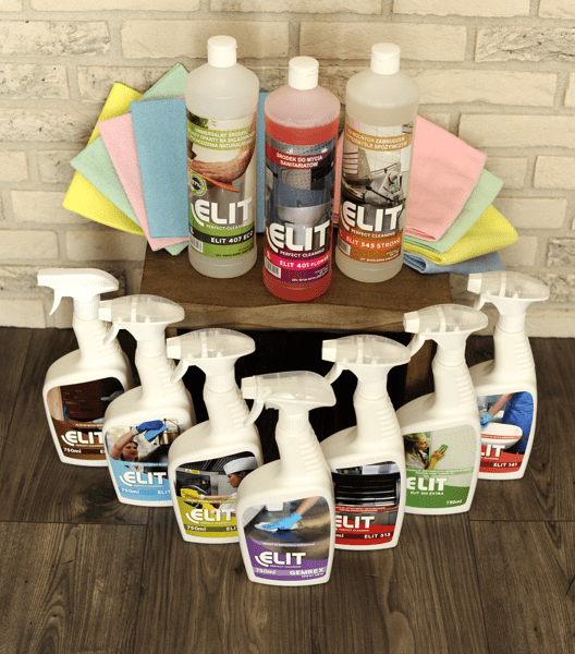 profesjonalne środki czyszczące ELIT