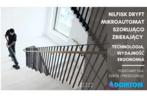 Nilfisk dryft mikroautomat szorująco zbierający