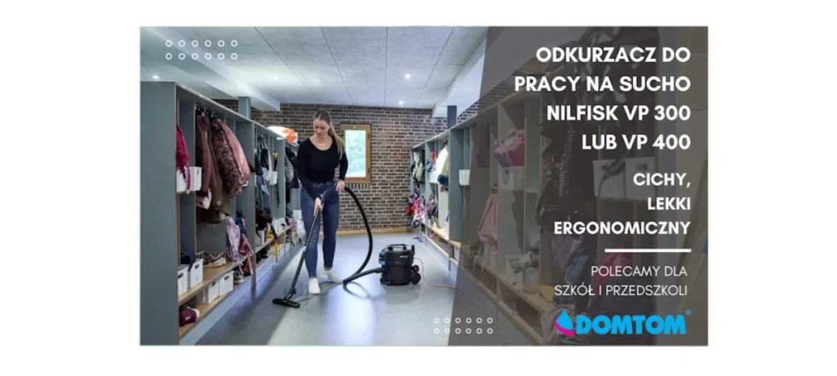Odkurzacz NOLFISK VP 300 oraz VP 400